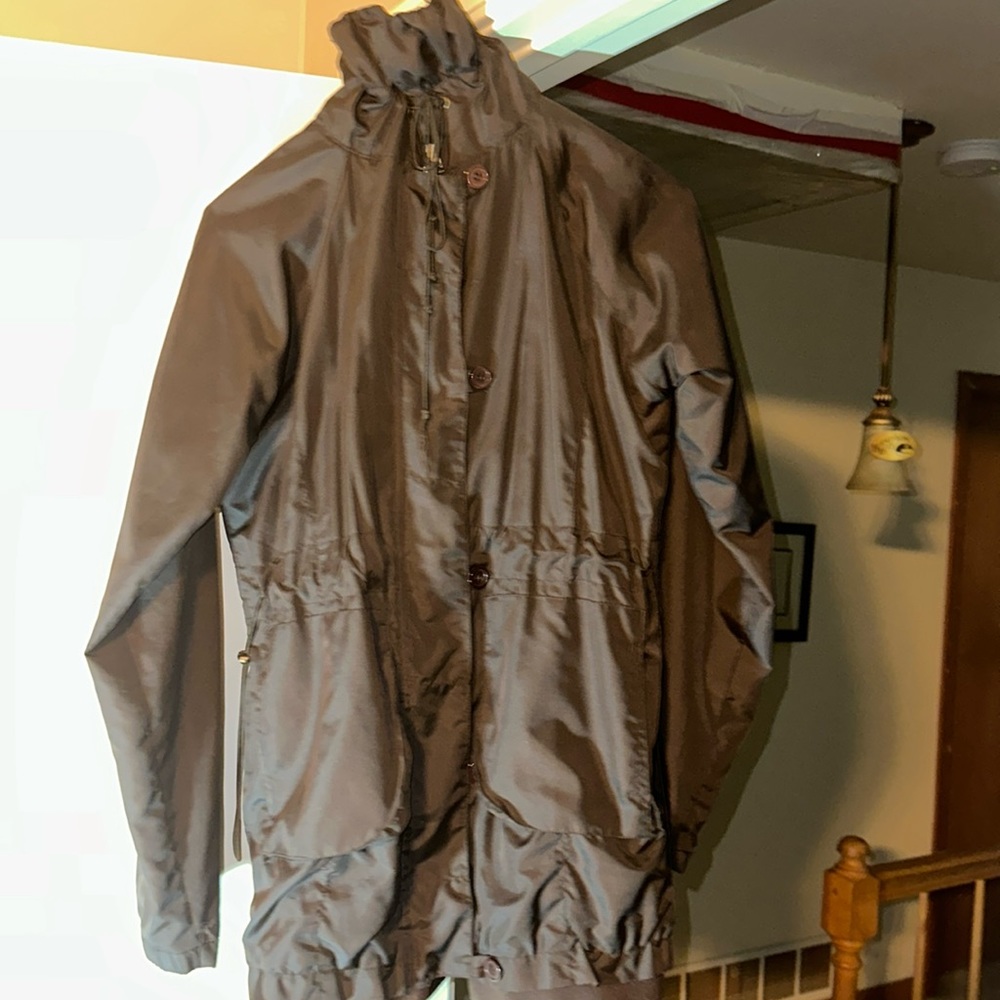 Brown Stadium Jacket by Striking